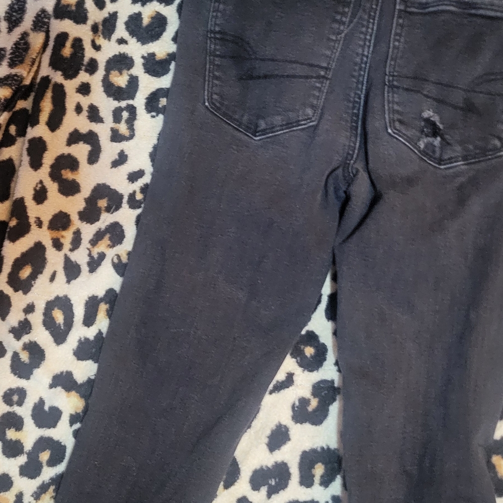 American Eagle Outfitters Dark Gray Skinny Jeans